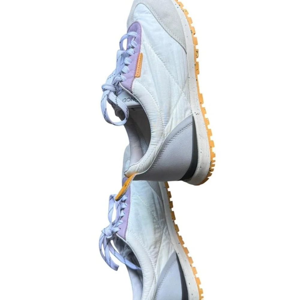 Oncept Tokyo White Cloud Multi Sneakers Women's Size 7 Suede Nylon Oncept